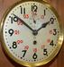 Vintage Iskra Weight Driven Oak Box Clock