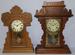 Lot of 2 Ingraham & Welch Kitchen Mantle Clock