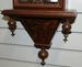 Antique New Haven Winnipeg Carved Walnut Clock