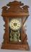 Ansonia "Elba" Oak Alarm Kitchen Mantle Clock