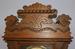 Ansonia "Elba" Oak Alarm Kitchen Mantle Clock