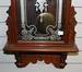 Gilbert "Thespian" Carved Walnut Wall Clock