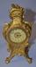 Lot of 3 Novelty Metal Figural Mantle Clock