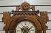 Antique Russell & Jones Walnut Kitchen Wall Clock
