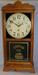 Antique New Haven "Referee" Oak Mantle Clock