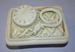 Lot of 4 2 porcelain clock 2 Holder For Watches