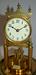 Gustav Becker Disc Pendulum Anniversary Clock