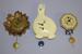 Lot of 3 Pendulette Wall Clock