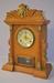 Antique New Haven "Auriania" Oak Cabinet Clock