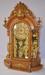Ansonia "Triumph" Oak Mirror Side Parlor Clock
