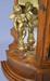 Ansonia "Triumph" Oak Mirror Side Parlor Clock