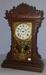 Antique EN Welch Walnut Kitchen Mantle Clock