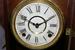 Antique EN Welch Walnut Kitchen Mantle Clock