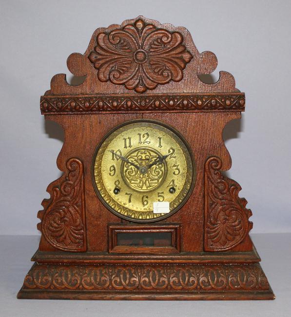 Antique Ingraham No.17 Cabinet Mantle Clock