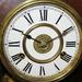New Haven "Vindex" Walnut Kitchen Mantle Clock