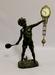 Vintage Statue with Junghans Swinging Clock