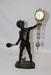 Vintage Statue with Junghans Swinging Clock