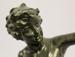Vintage Statue with Junghans Swinging Clock