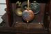 Antique Seth Thomas Oak Kitchen Clock W/ Alarm
