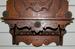 Antique Waterbury Colonial Mahogany Wall Clock