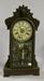 Lot of 2 Walnut Case Kitchen Mantle Clocks