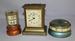 Lot of 3 Carriage Flip Tape Measure Clocks