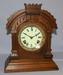 Antique Ansonia "Tunis" Oak Cabinet Clock