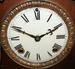 Antique Ansonia "Tunis" Oak Cabinet Clock