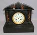 Antique French Slate & Marble Mantle Clock