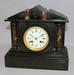 Antique French Slate & Marble Mantle Clock