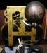 Ingraham Wood Grain 4 Column Mantle Clock
