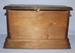 Ingraham Wood Grain 4 Column Mantle Clock