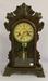 New Haven Carved Walnut Kitchen Mantle Clock