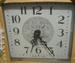 Lot of 2 Electric Animated Mantle Clock