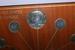 Miki Summer Silver Coinage Quartz Desk Clock