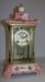 Ansonia No.3 Porcelain Crystal Regulator Clock