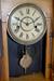 Waterbury Carved Oak Kitchen Mantle Clock