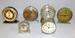 Lot of 6 Metal Case Alarm Clock