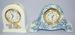 Lot of 4 2 Porcelain & 2 China Mantle Clocks