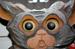 Japan Tezuka Poppo Moving Eye"Gizmo" Wall Clock