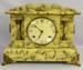 Waterbury 2 Column Painted Wood Mantle Clock