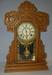 Antique Ingraham Oak Kitchen Mantle Clocks