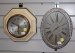 Lot of 2 Picture Frame Wall Clocks