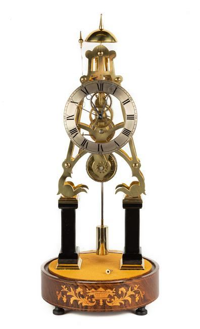 English Skeleton Clock