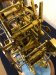 English Double Fusee Skeleton Clock