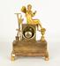 19th Century French Empire Gilt Bonze Clock