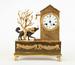 French Louis XVI Ormolu & Patinaed Bronze Clock