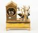 French Louis XVI Ormolu & Patinaed Bronze Clock