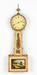NE Gilt Front Banjo Clock