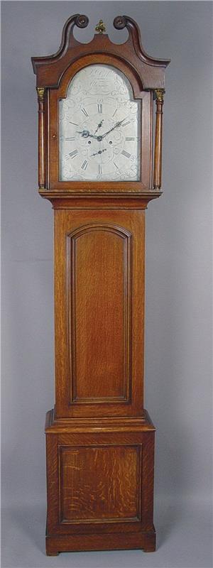 John Dobbie, Glasgow Oak Long Case Clock